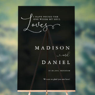 Ich habe den gefunden, den mein Soul Liebe! Script Acrylschild