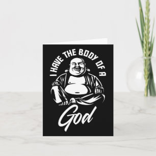 Ich habe den Geist eines Buddha-Fastens Typ und Karte