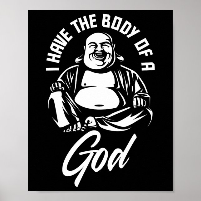 Ich habe den Geist eines Buddha-Fastens Typ und Poster (Vorne)