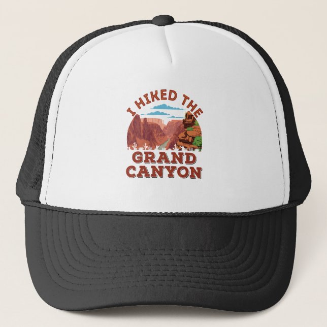 Ich habe den Grand Canyon angefahren Truckerkappe (Vorderseite)