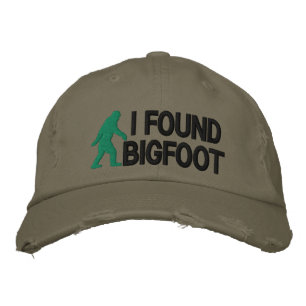 Ich habe den größten Fuß gefunden * großes Logo* Bestickte Baseballkappe
