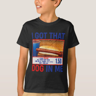Ich Habe Den Hund In Mir Lustige Hotdogs Combo 4. T-Shirt