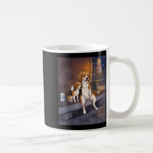 Ich Habe Den Hund In Mir Lustiger Beagle Trinkt Bi Kaffeetasse
