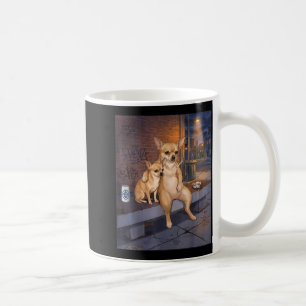Ich Habe Den Hund In Mir Lustiger Chihuahua Trinkt Kaffeetasse