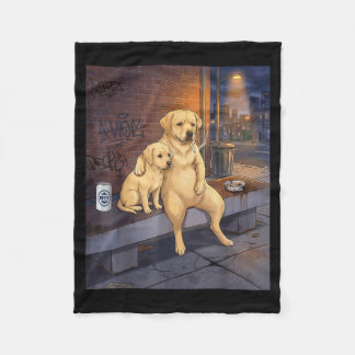 Ich Habe Den Hund In Mir Lustiger Labrador Retriev Fleecedecke