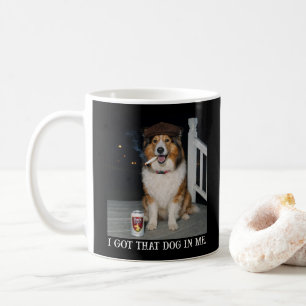 Ich Habe Den Hund In Mir, Lustiges Collie-Meme Kaffeetasse