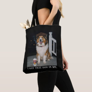 Ich Habe Den Hund In Mir, Lustiges Collie-Meme Tasche