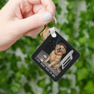 Ich Habe Den Hund In Mir, Lustiges Golden Retrieve Schlüsselanhänger