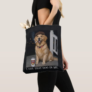 Ich Habe Den Hund In Mir, Lustiges Golden Retrieve Tasche