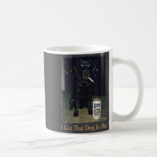 Ich Habe Den Hund In Mir Lustiges Schwarz Lab Labr Kaffeetasse