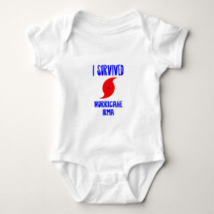 Ich habe den Hurrikan Irma überlebt Baby Strampler