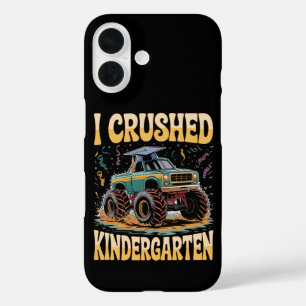 Ich habe den Kindergarten Monster Truck Abschluss  iPhone 16 Hülle