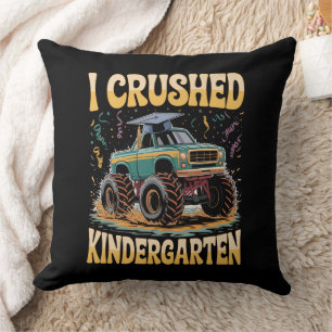 Ich habe den Kindergarten Monster-Truck-Abschluss  Kissen