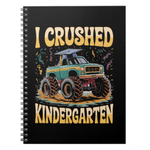 Ich habe den Kindergarten Monster Truck Abschluss Notizblock