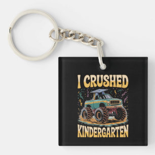 Ich habe den Kindergarten Monster Truck Abschluss Schlüsselanhänger