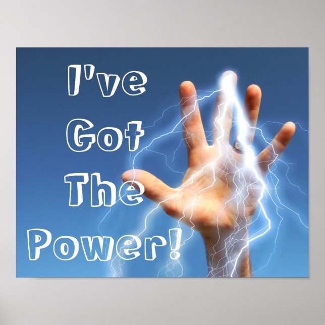 Ich habe den Power Got! Poster (Vorne)
