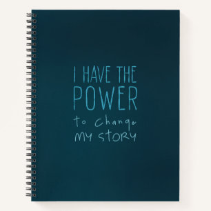 Ich habe den Power, meine Geschichte zu ändern — N Notizbuch