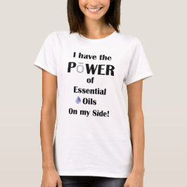 Ich habe den Power von ätherischen Ölen auf meiner T-Shirt