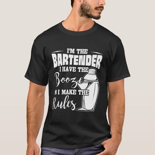Ich habe den Schwung, die Regeln zu machen, die ic T-Shirt (Vorderseite)