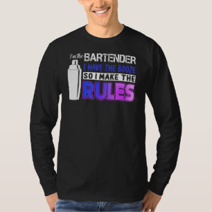 Ich habe den Stiefel, den ich mache Mixologen Bart T-Shirt