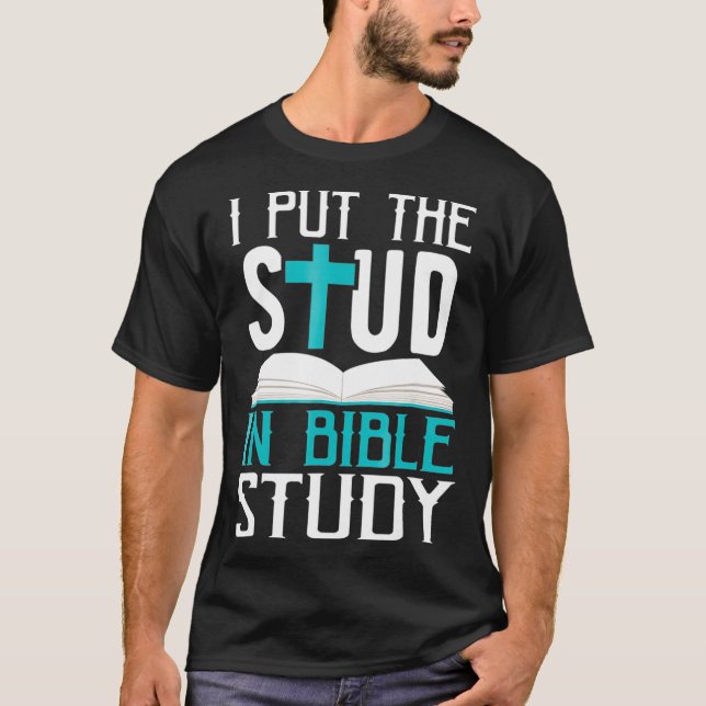 Ich habe den Stuhl in die Bibelstudie Coole Gott-L T-Shirt (Vorderseite)