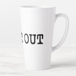 ICH HABE DEN T - Shirt AUSGEWÄHLT Milchtasse