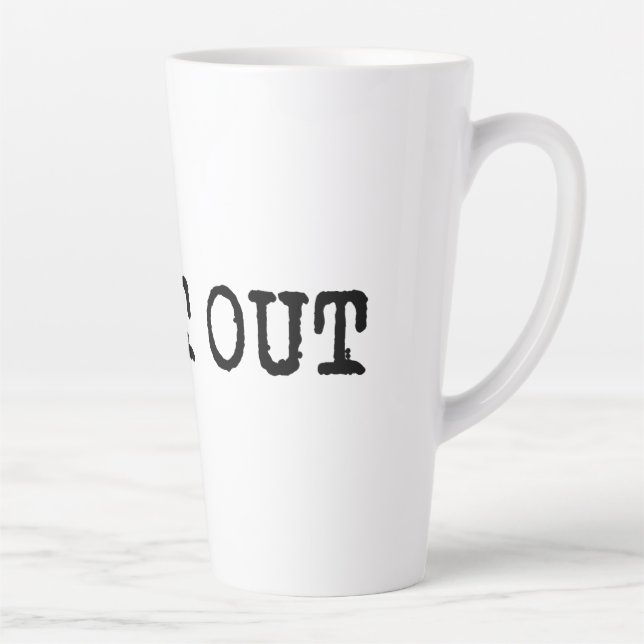ICH HABE DEN T - Shirt AUSGEWÄHLT Milchtasse (Rechts)