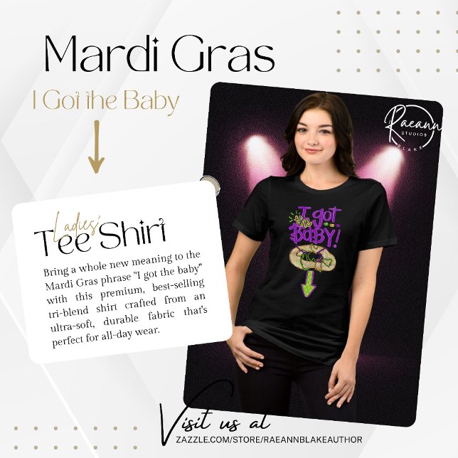"Ich habe den T - Shirt der Mardi Gras-Frauen Got (Von Creator hochgeladen)