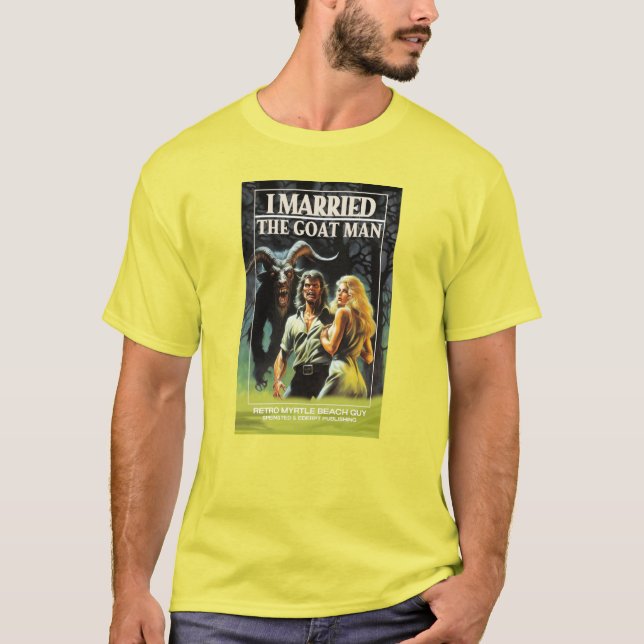 Ich habe den Ziegenmann Verheiratet T-Shirt (Vorderseite)