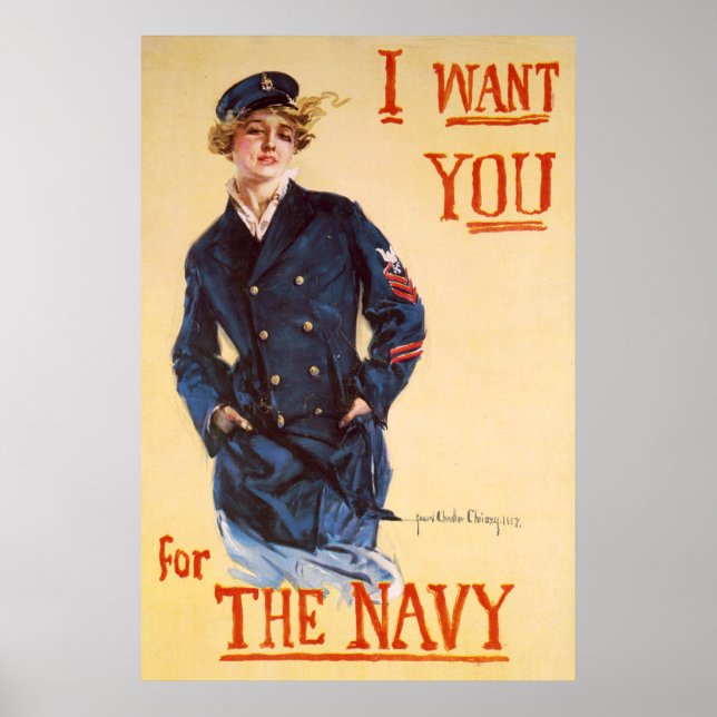 Ich habe dich für die Marine gewollt Poster (Vorne)