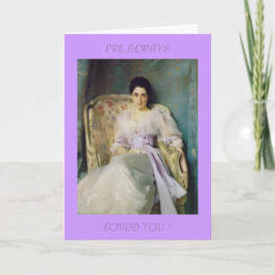 ICH HABE DICH IMMER LIEBT! FEIERTAGSKARTE