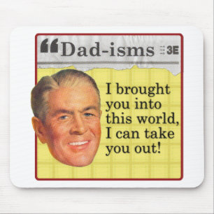 Ich habe dich in diese Welt geführt, ich kann dich Mousepad