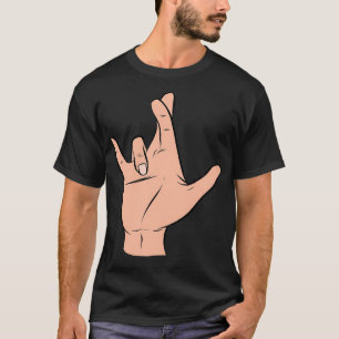 Ich habe dich wirklich in ASL I Liebe T-Shirt