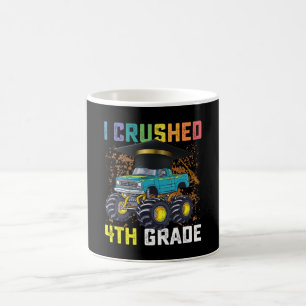 Ich habe die 4. Klasse Monster-Truck-Abschlussfeie Kaffeetasse