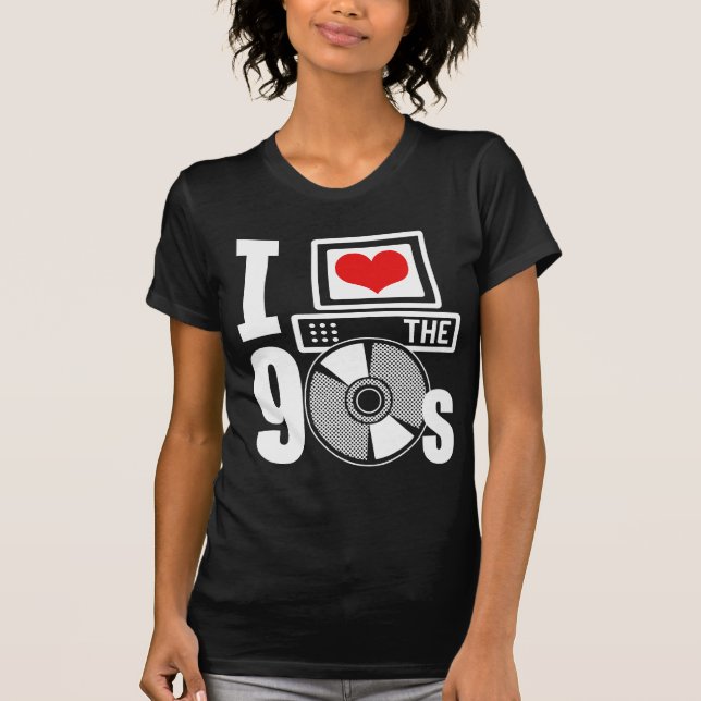 Ich habe die 90er Liebe T-Shirt (Vorderseite)