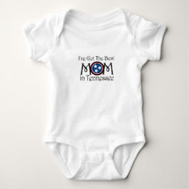 Ich habe die beste Mama in Tennessee Got Baby Strampler