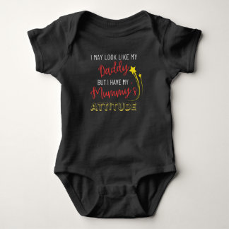 Ich habe die Einstellung meiner Mama Baby Strampler