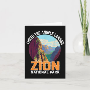 Ich habe die Engel gelandet Zion Nationalpark Hiki Karte