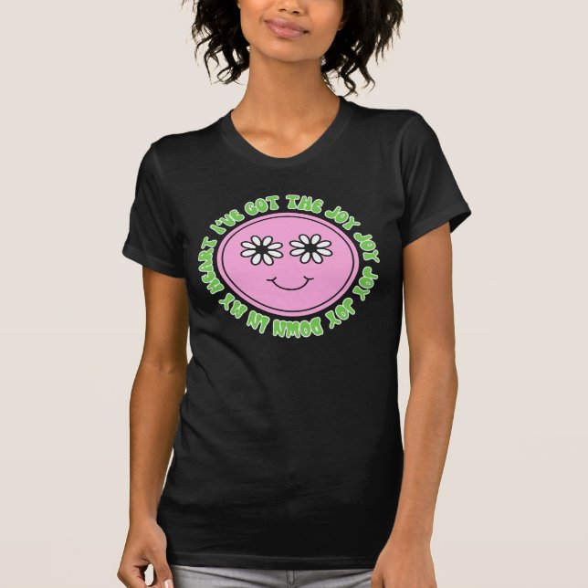 Ich habe die Freude (x4) in meinem Herzen got T-Shirt (Vorderseite)