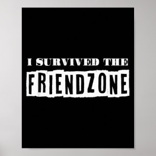 Ich habe die Friendzone überlebt - Valentinsgesche Poster
