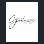 Ich habe die Güte Gottes zwei Schriftart gesehen Poster<br><div class="desc">Ich habe die Güte Gottes zwei Schriftart gesehen</div>