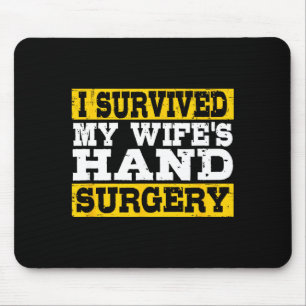 Ich habe die Handoperation meiner Frau lustig über Mousepad