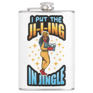 Ich habe die Jingle in Jingle Weihnachten Pajama M Flachmann