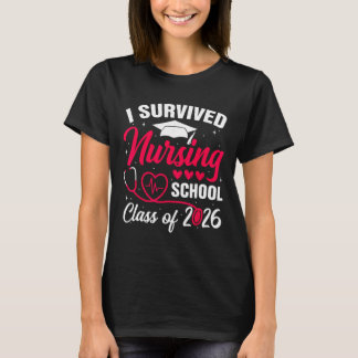 Ich habe die Krankenpflegeschule Cl von 2026 überl T-Shirt