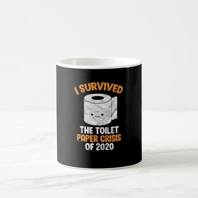 Ich habe die Krise des Toilettenpapiers von 2020 ü Kaffeetasse (Mittel)
