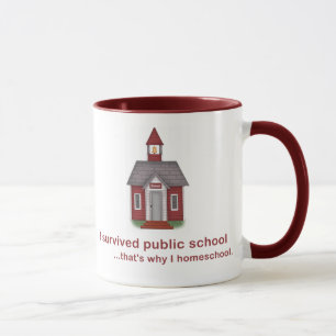Ich habe die öffentliche Schule überlebt - Tasse