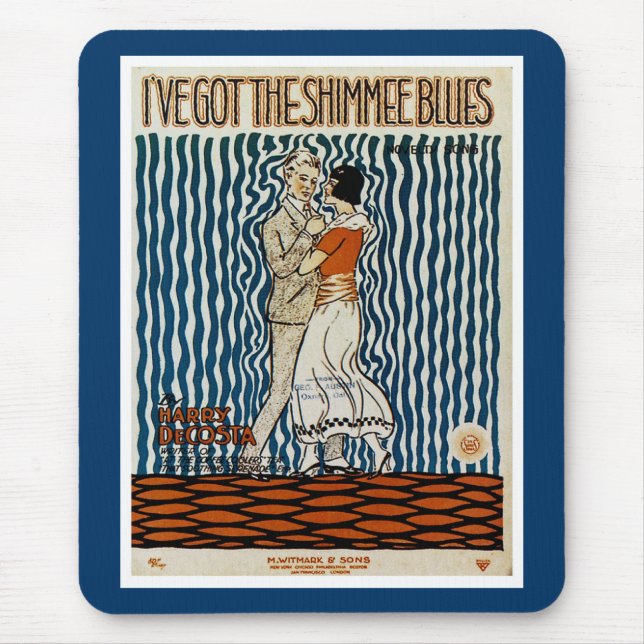 Ich habe die Shimmie-Blues Got Mousepad (Vorne)