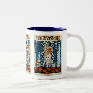 Ich habe die Shimmie-Blues Got Zweifarbige Tasse