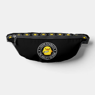 Ich habe die Stabilität, die ich mir leisten kann, Bauchtasche