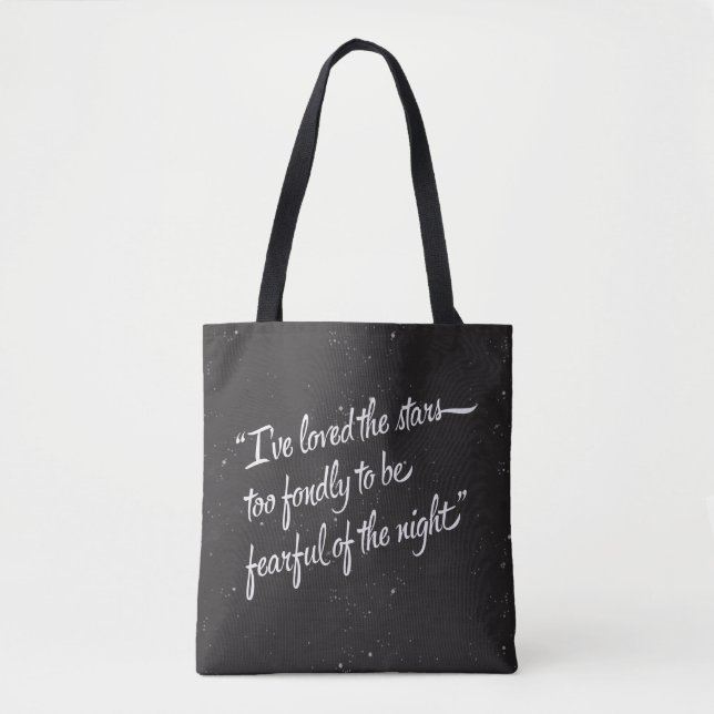 Ich habe die Sterne geliebt Tasche (Vorderseite)